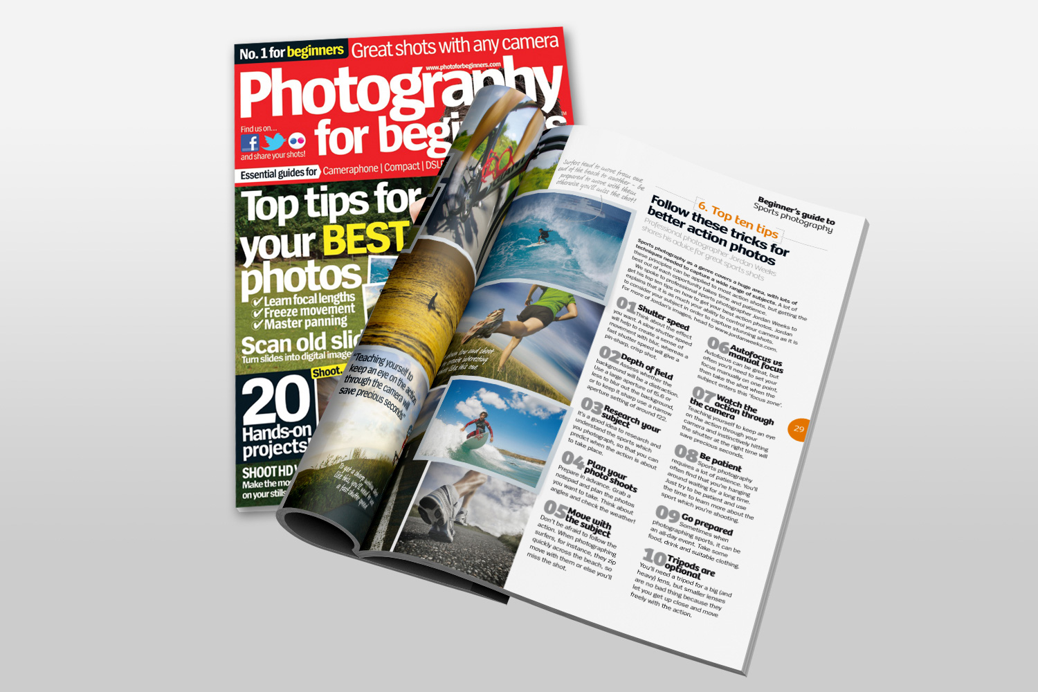 Photography for Beginners Magazine | Jordan Weeks Creative Services